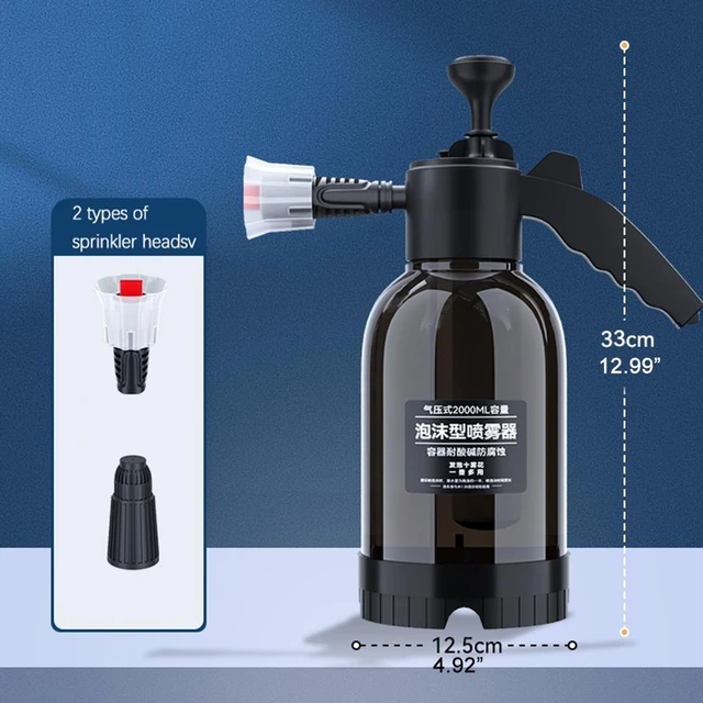 FOSHIO Foam Cannon Sprayer Car Wash Bottle Hand Pressure Washer