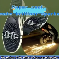 2024New 1/3/5PCS Bicycle Motorcycle Sole Special Effect Flame Device Outdoor Spark Cycling Spark Skateboard Spark Riding Tool