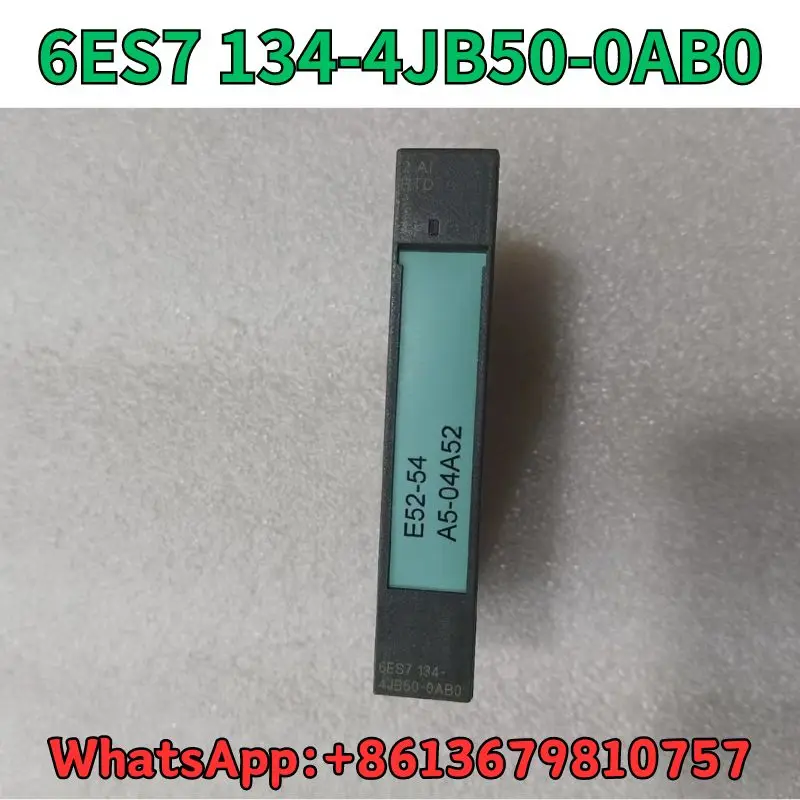 

Used Module 6ES7 134-4JB50-0AB0 test OK Fast Shipping