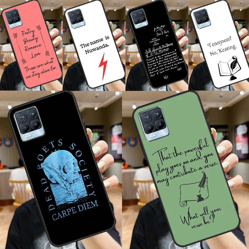 The Dead Poets Social Five Centuries Of Ver For Realme 9 Pro 8 8i 9i Q3s GT Neo 2 Master чехол для телефона OnePlus 10 9R 8T Nord2 |