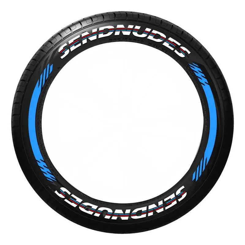 

Tire Decals Car Tire Letter Decals Waterproof Racing Wheel Sticker 8Pcs Auto Tire Decals 3D Rubber Tire Car Decals Waterproof