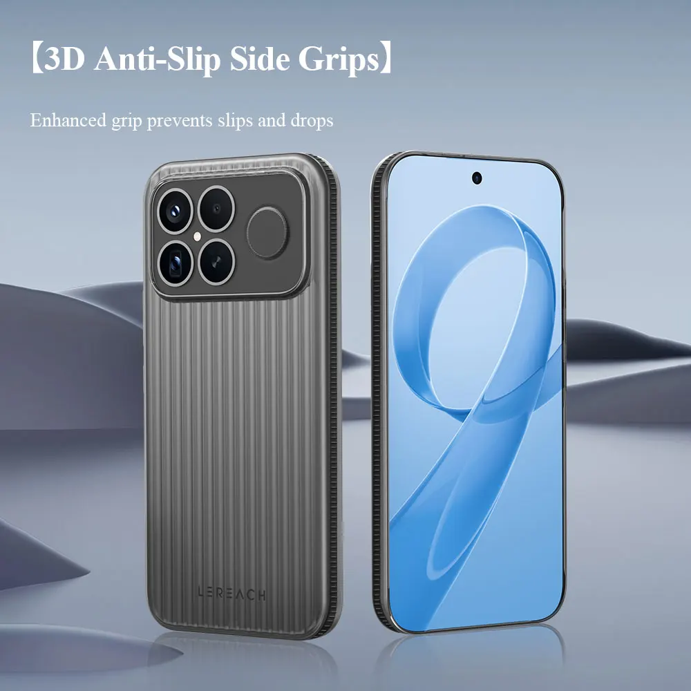 LeReach ICICLE Transparent Protective Case - Durable PC Hard Cover