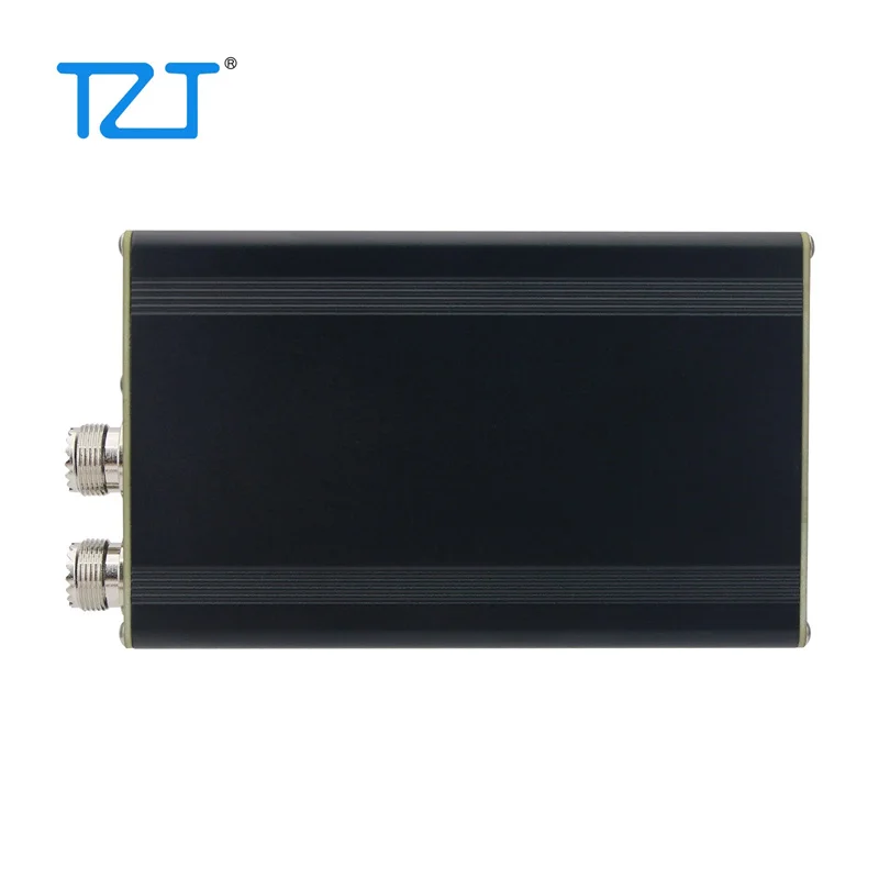 TZT 마이크로 PA50-3 3세대 휴대용 50W 3.5MHz-30MHz RF 단파 전력 증폭기 LPF 필터 OLED 디스플레이