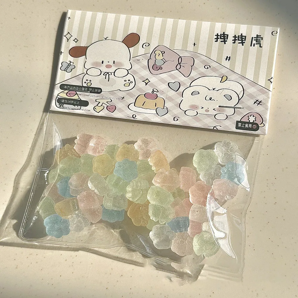 Taba Healing Kawaii Color Iced Macaron Mini Kitten Paw Squeeze Fidget Toys Cute Accessories Girls Kids Squishy Birthday Gifts 5
