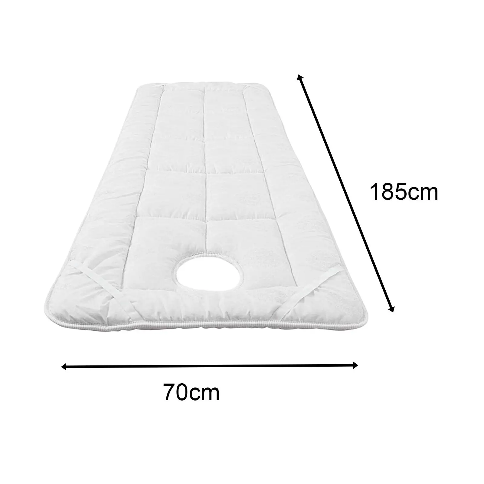 Beauty Salon Bed Sheet, Beauty Massage Bed Cover and 4 Elastic Bands, SPA Table Cover, Salon Bed Sheet for Beauty, SPA