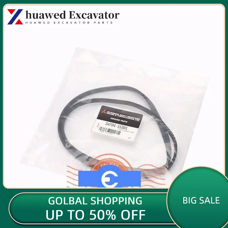 

Excavator accessories For Caterpillar cat 320c accessories Valve cover rubber strip s6k Engine cylinder head rubber strip 320b