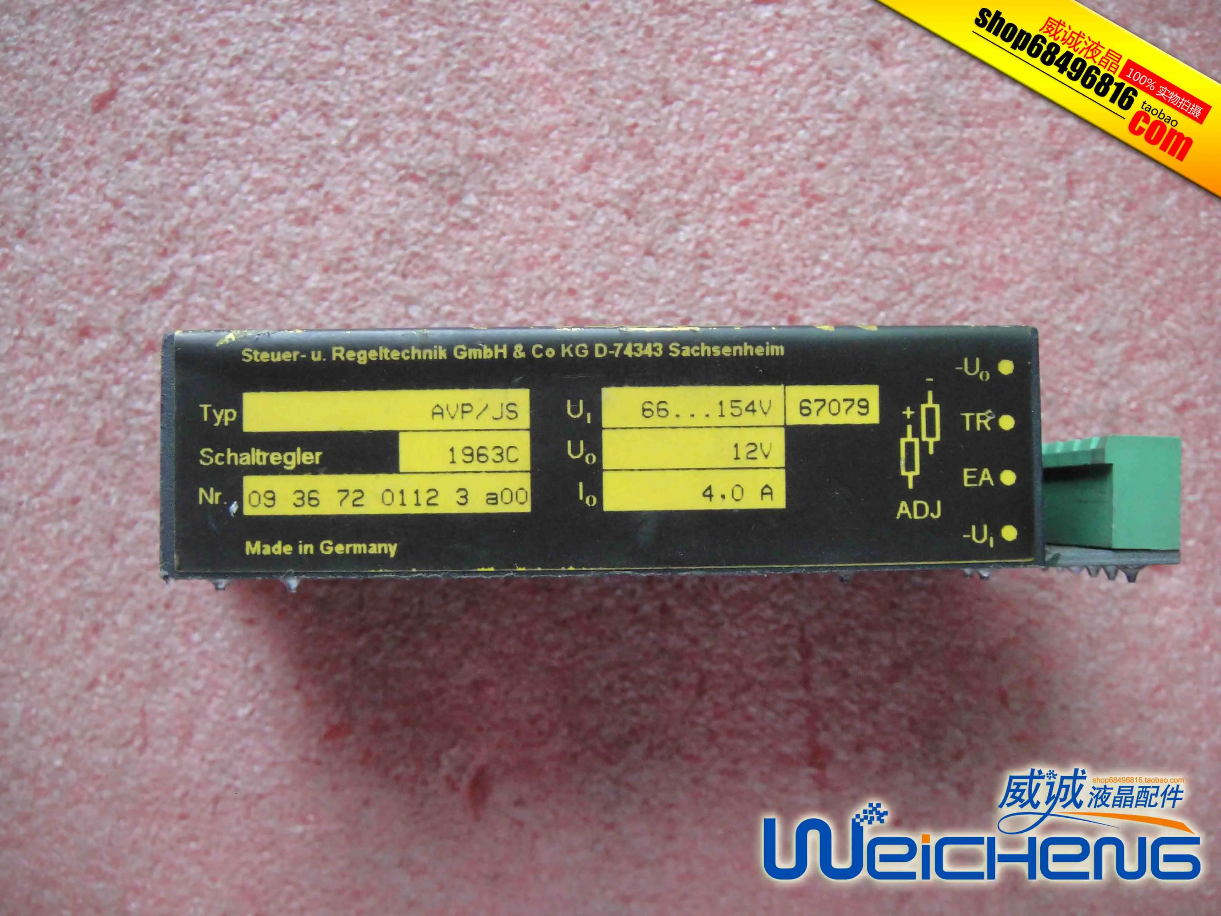 AVP/JS 66...154V 67079 1963C 12V 4.0A D-74343    ġ
