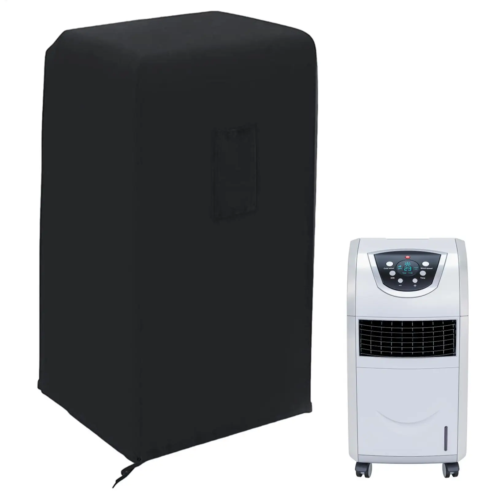 1pcs Portable Air Conditioner Cover Waterproof Zipper Bag Protective Cover Mobile AC Dustproof Cover For Condenser Compressor