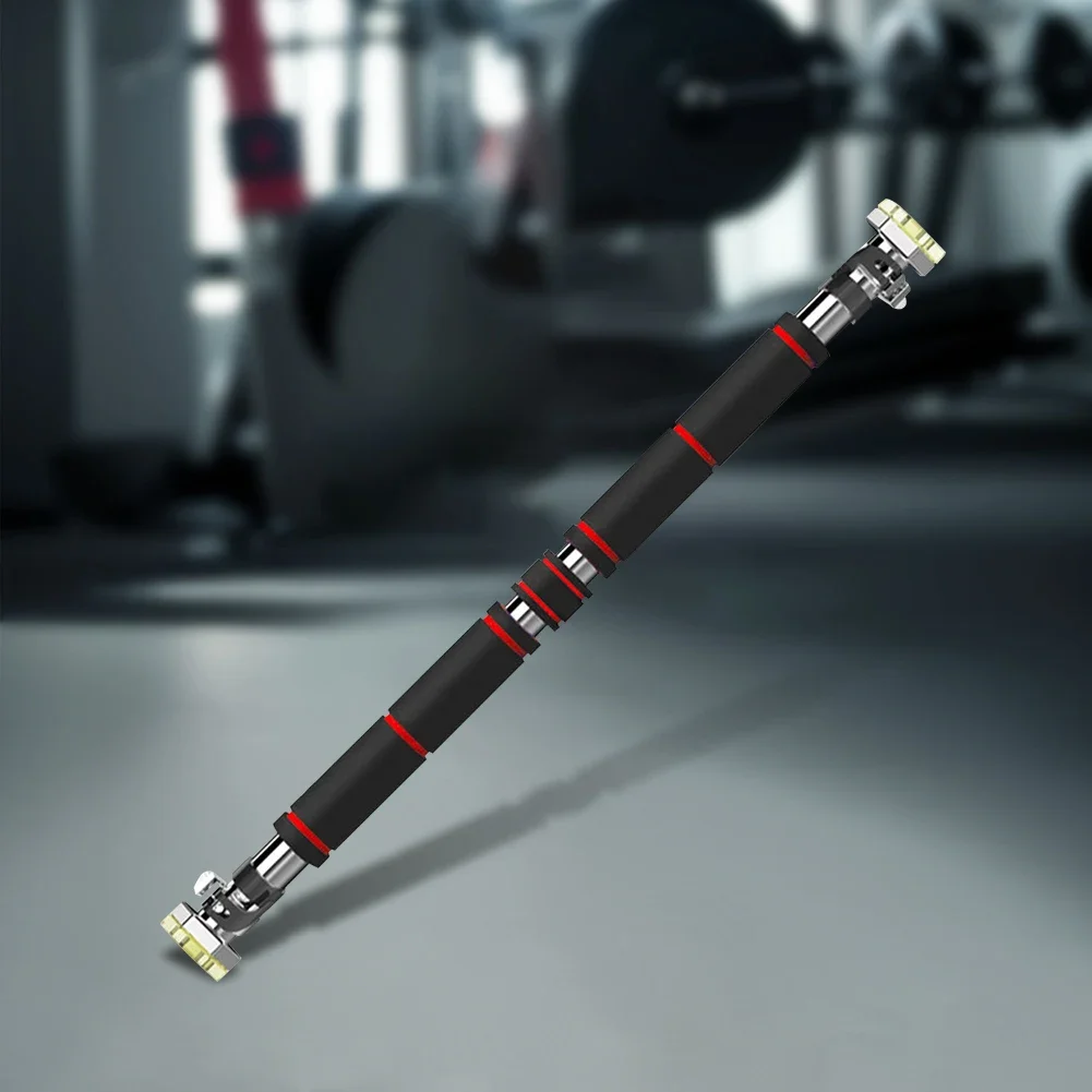 Doorway Pull Up Bar Door Frame Pull-up Bar Fits 25.3-33.1in Door Frames Horizontal Adjustable Length for Home Gym