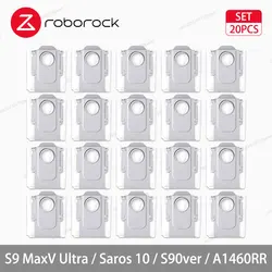 Roborock Robot Vacuum Essential Cleaning Kit - Side Brushes, Mop Cloth, HEPA Filter, Dust Bag (20 Dust Bags)
