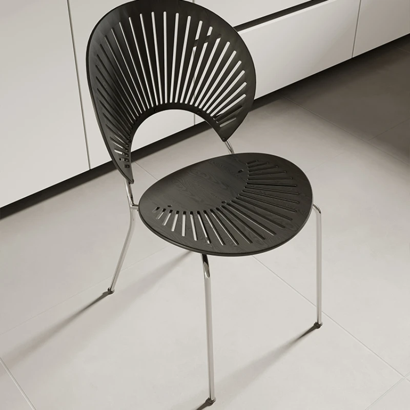 

PQF Modern Dining Chair Simple Backrest Home Chair Sun Chair
