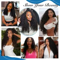 15A birman bouclés cheveux humains paquets cheveux vierges birmans vietnamien brut Extensions de cheveux humains 3C4A spirale bouclés paquets 1/3/4 Pc 6