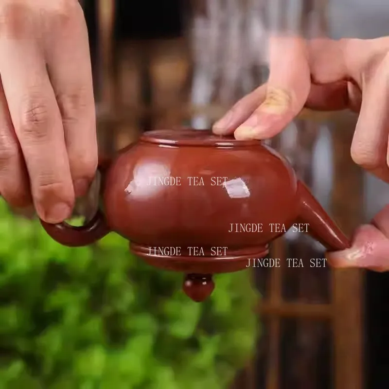 Yixing Teapot Zhu Ni Teapot Small Capacity Household Chinese Style Xishi Teapot Clearing Warehouse Tea Set Drinking Utensils