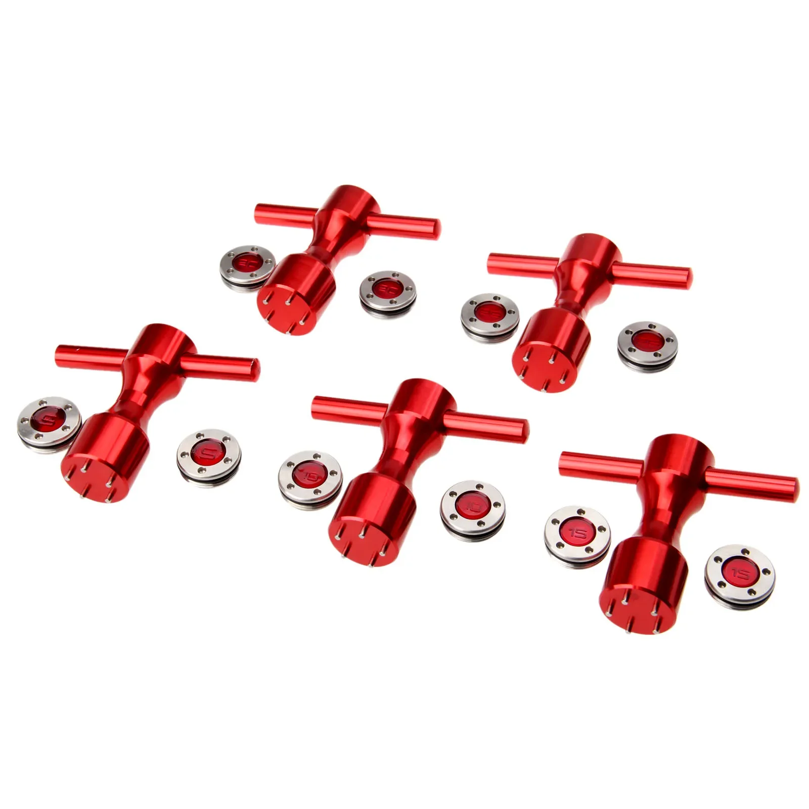 

3pcs/set Golf Wrench with Golf Weights 5g 10g 15g 20g 25g for Titleist Scotty Cameron Putters Golfing Club Heads Accessories