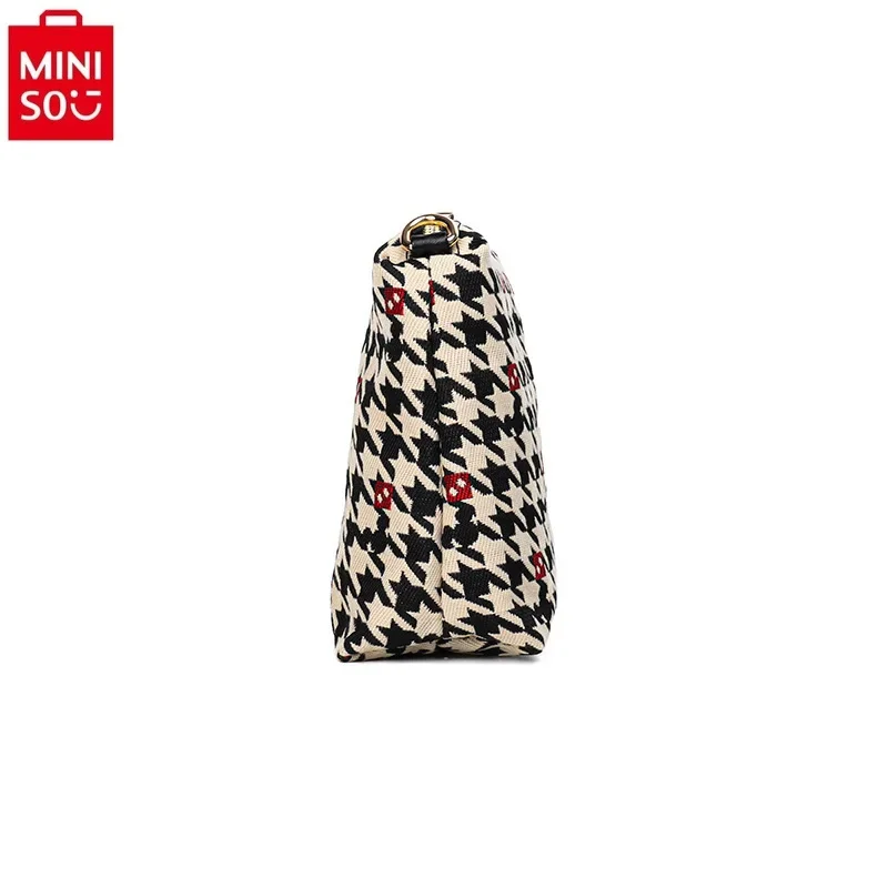 MINISO Disney Mickey Fashion Large Capacity Handbag Women's High Quality Multi functional Storage Tote Mother and Child Bag