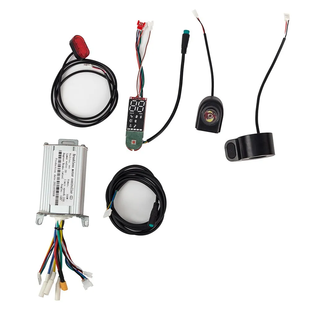 

Scooter 36V 350W Brushless Controller Dashboard Accelerator Headlight Tail Light Brake Handle Silicone Cover For XiaoMi M365