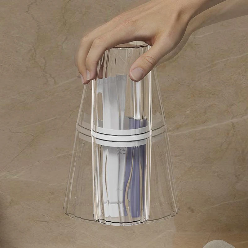 Portable Toothbrush Holder And Travel Toothpaste Storage Case_voghion.com