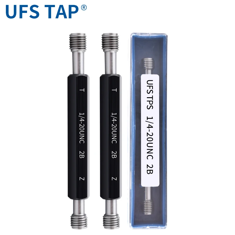 UFS 1PCS 2B 3/4 13/16 7/8 15/16 1''-- 1''1/16 1''1/8 1''3/16 UN/UNC/UNF/UNS/UNEF 미국 표준 미세 나사 플러그 게이지 측정기