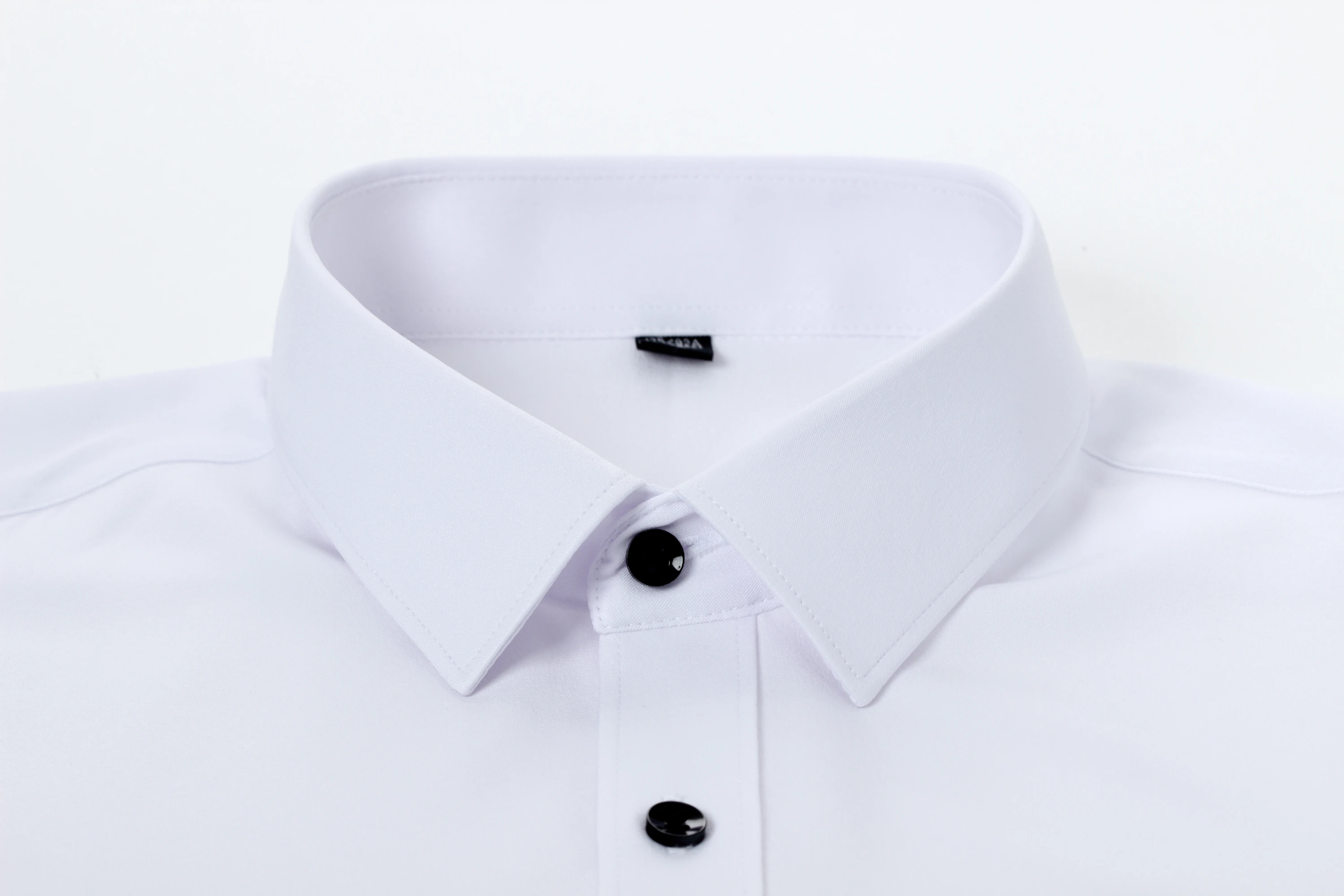 Men's Long-sleeved Shirt Solid Color Non-ironing Stretch Draped Silky Business Casual Cardigan dress shirts men casual shirts