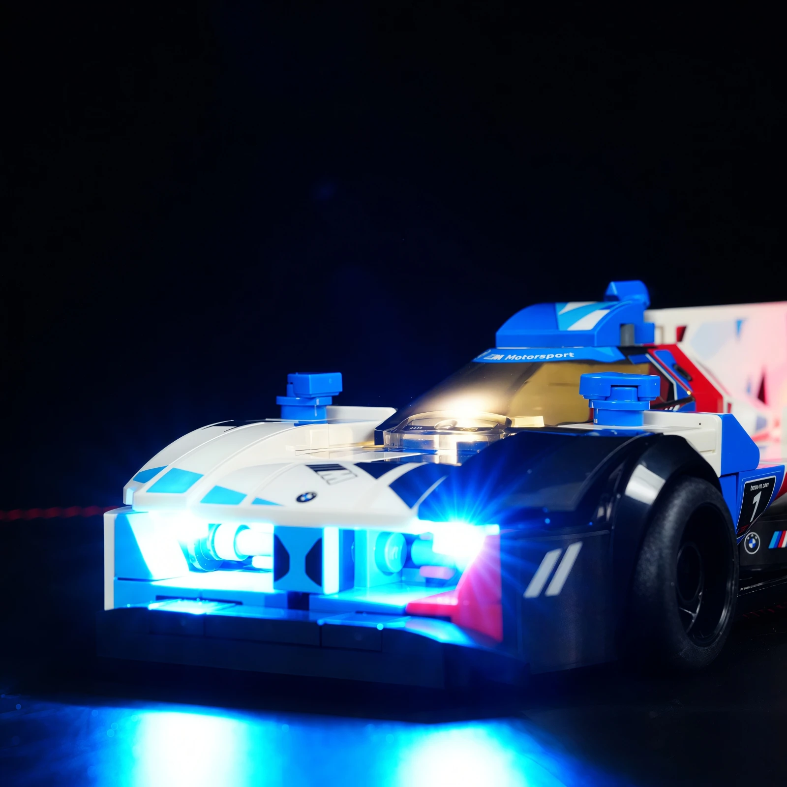 레고 76922 M4 GT3&M 하이브리드 V8 레이싱카용 MAXCXT LED 조명 DIY 장식 램프 (레고 빌딩 블록 세트 미포함)