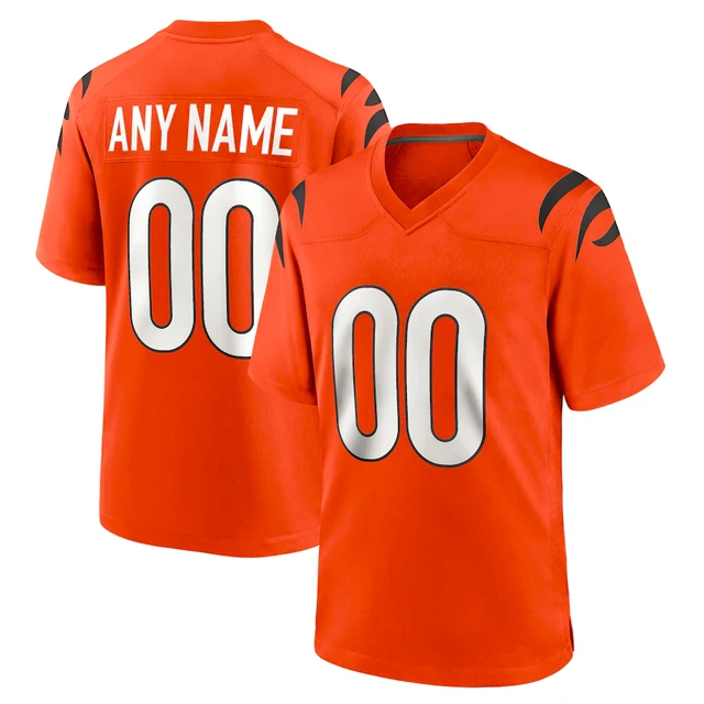 Customized cincinnati football jerseys america game footbball jersey personalized any name your number all stitched us