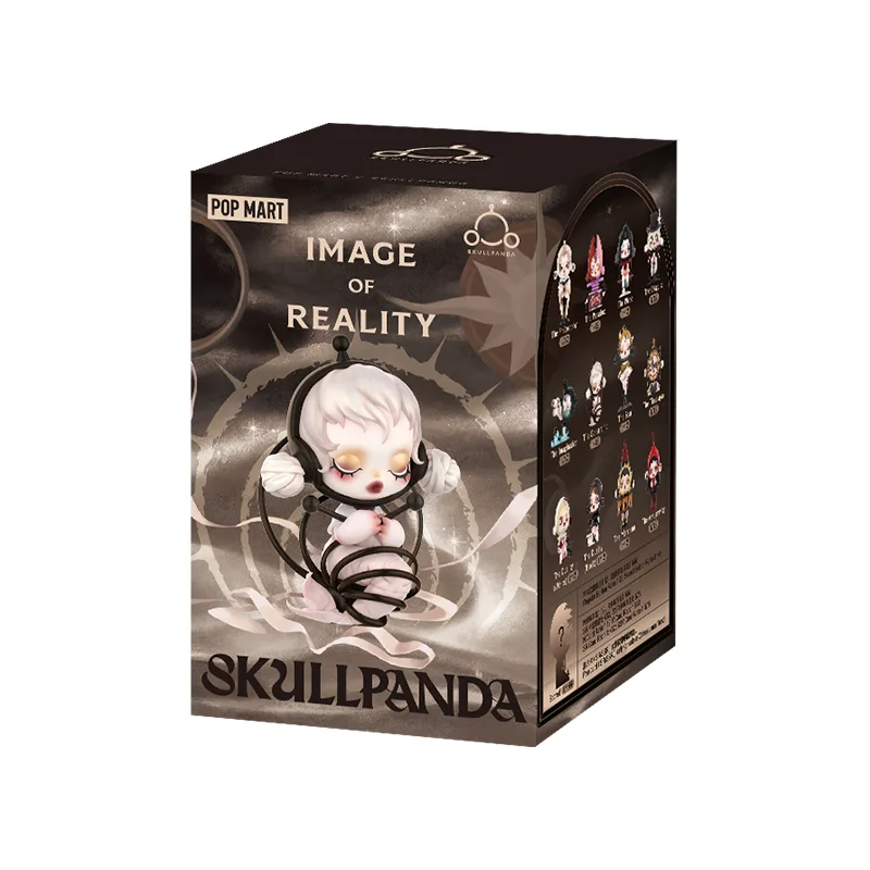 thumbnail image 1 of POP MART SKULLPANDA Imagen de la serie Reality Caja ciega Juguetes Bolsa misteriosa Caja misteriosa, Figura de acción Mistery Caixa Modelo super lindo, 1 of 5