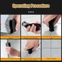 1pcs Ceramic Tile Joint Filling Epoxy Colored Sand Construction Special Wear-resistant Silicone Joint Tool brush  brush 1