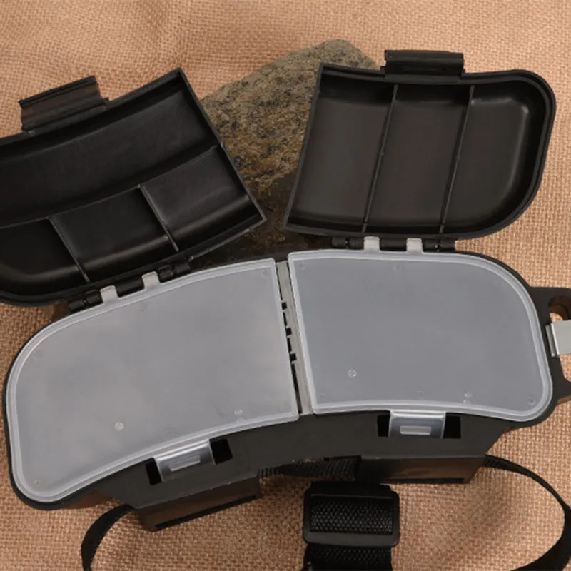 Portable Waterproof Fishing Tackle Organizer and Waist Belt Bag