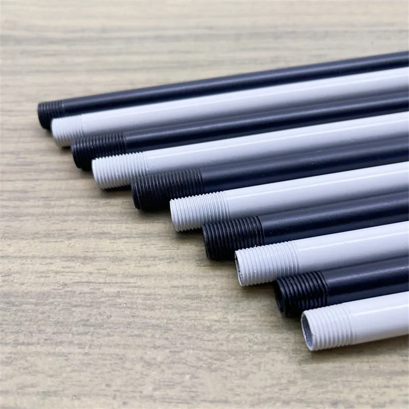 LED Lamp Accessories M10 Connecting Screw Threaded Pipe Straight Rod Lighting DIY External Tooth Screw Threaded Tubes