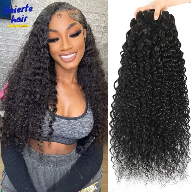 Afro Kinky Curly Hair Bundles Curly Weave Hairstyles Aliexpress
