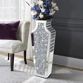Mirrored Floor Vase 1