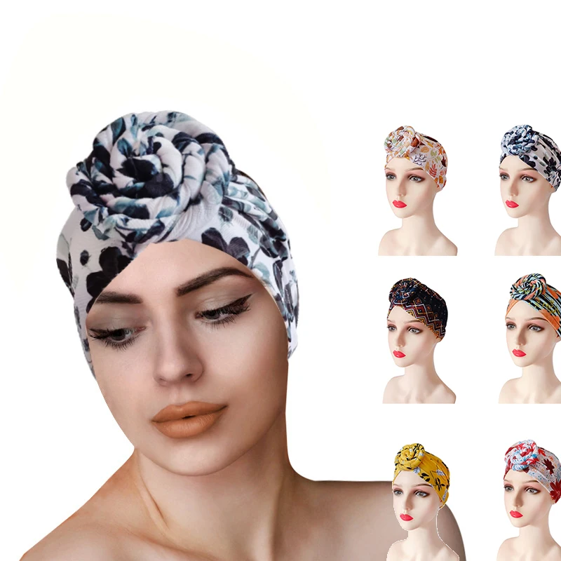 New In Bonnet Soft Headwrap Turban Headbands for Women Caps Hat Beanie Scarf Turban Head Wrap Knitted Cap Hair Accessories baby lace turban hat soft cotton baby girls bow hat newborn muslin beanie cap unisex baby bonnet photography props accessories