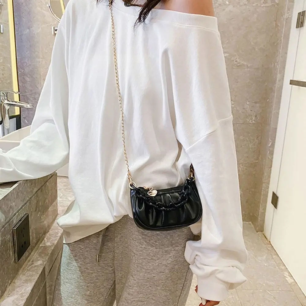 Girls Handbag Children\'s Mini Clutch Bag PU Cloud Shoulder Chain Bags Kids Small Coin Wallet Purse Accessories with Handle