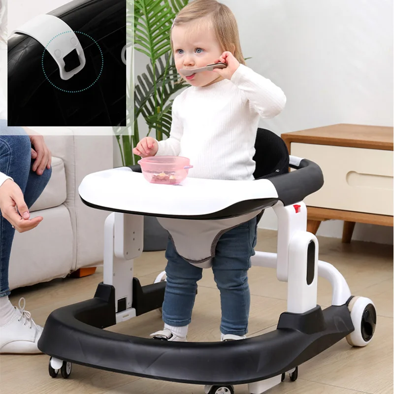 

Baby O-leg multi-function anti-fall anti-rollover girls and boys baby walking can sit on a trolley Baby walkers