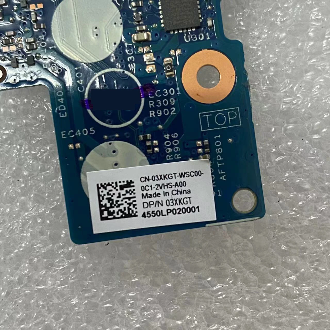Usb Placa Botão Power Audio 19a801 para Dell Inspiron 15 5402 5501 5502 Cn03xkgt 03xkgt 3xkgt - Imagem 2