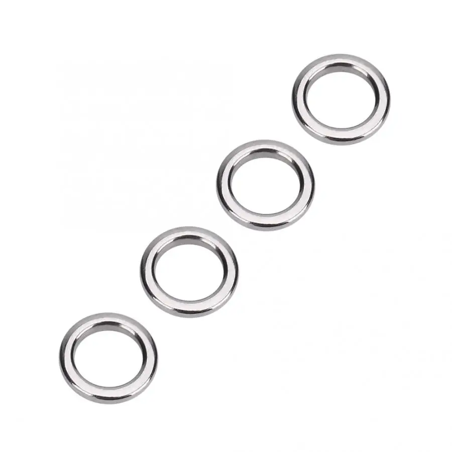 50 Stück Edelstahl Oval Doppel Split Ring Angelgerät Locken Anschlüsse Länge 50 Stück Edelstahl Oval Doppel Split Ring Angelgerät Locken Anschlüsse Länge