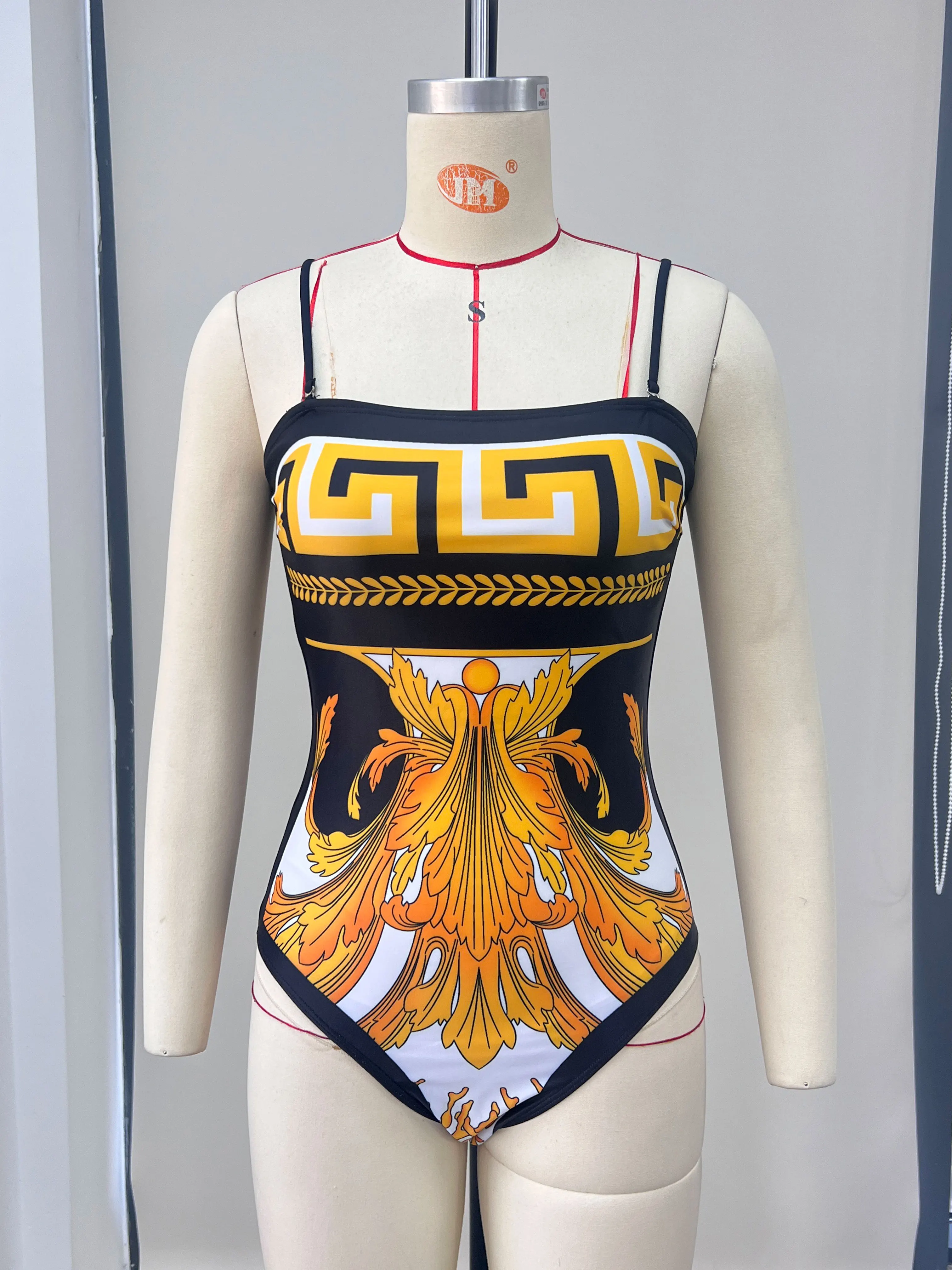 2025 New Arrival Push Up Women Bikini Set Floral Printed Ruffle Bikinis Strappy Bandage Swimwear Brazilian Biquini Bathing Suit 5