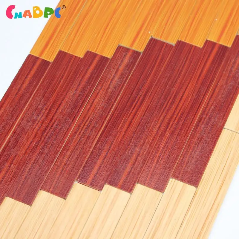 

1/12 Dollhouse Simulation Wood Floorboard Diy Room Decoration Dolls House Miniature Furniture Accessories