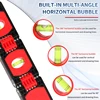 Foldable Angle Finder Protractor Multifunction Level Ruler Angle Measuring Tool 45-degree bevel With Horizontal Vertical Bubble 5