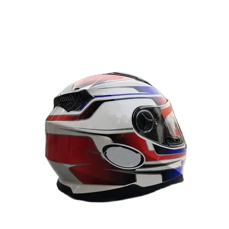 

Racing Modular Casco Female Capacete Double Lens Helmet Men and Women Full Face Motorcycle Helmet With Inner Sun Visor