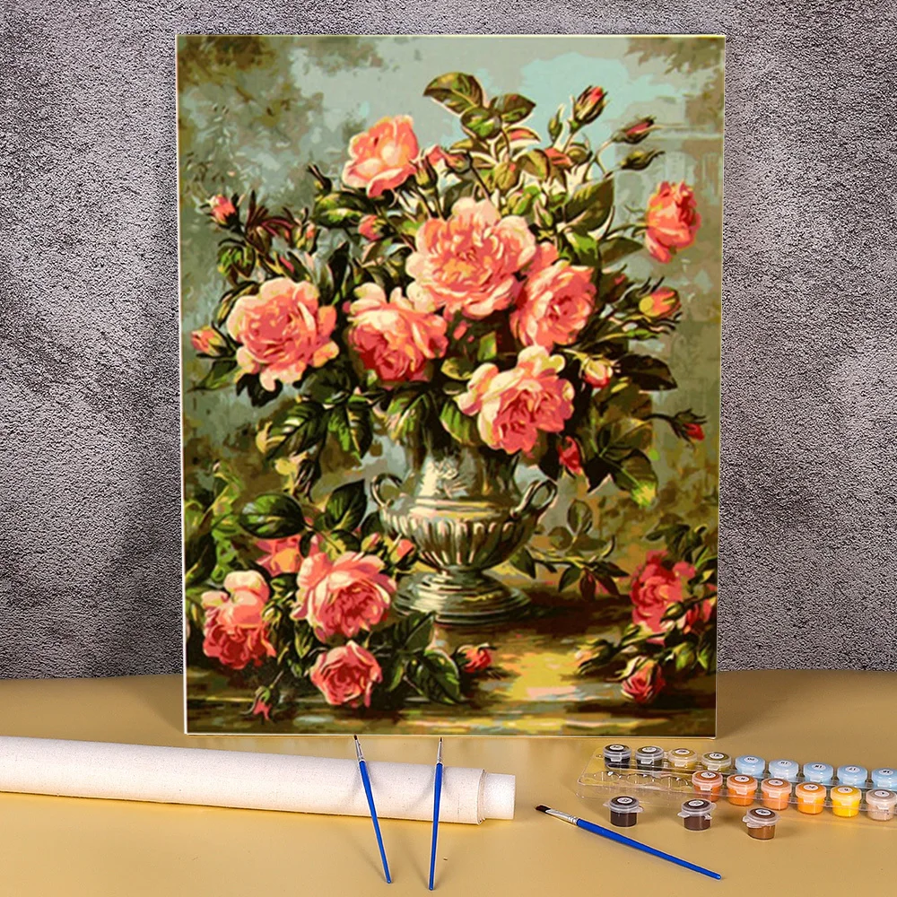 アクリル画 花のモチーフ TVスペシャルアニメ『五等分の花嫁∽』より《Flower Fairy ver