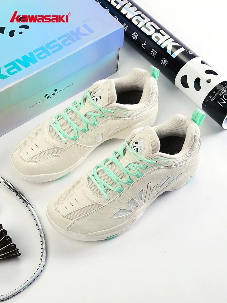 Kawasaki 2024 PANDA Unisex Men's Shoes Badminton Shoes