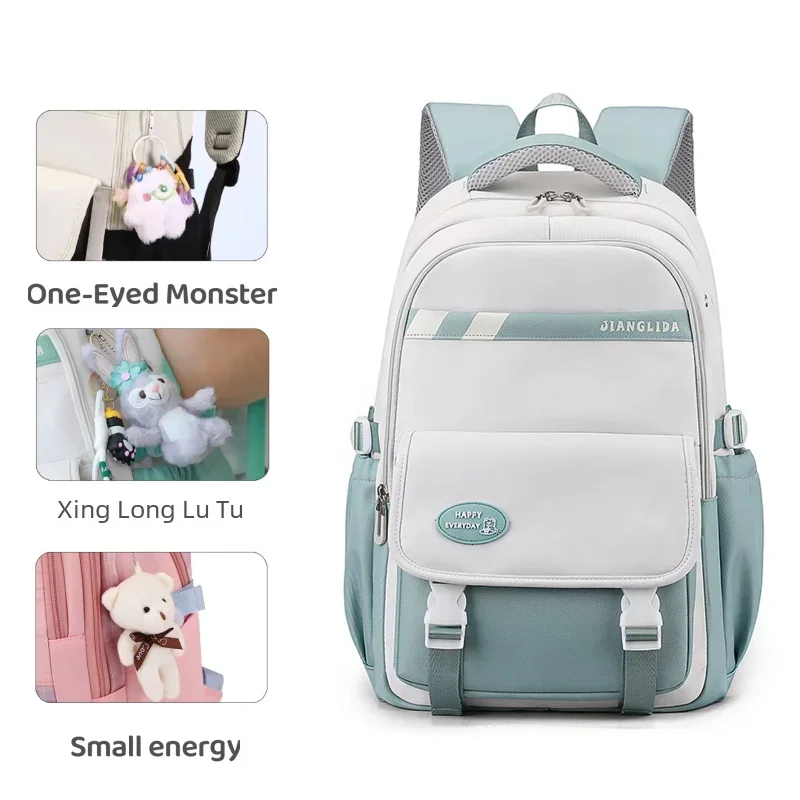

Schoolbag Beautiful Girl goes to School and Goes to Work Shoulder Bag for Young People TLarge-capacity Travel business bag