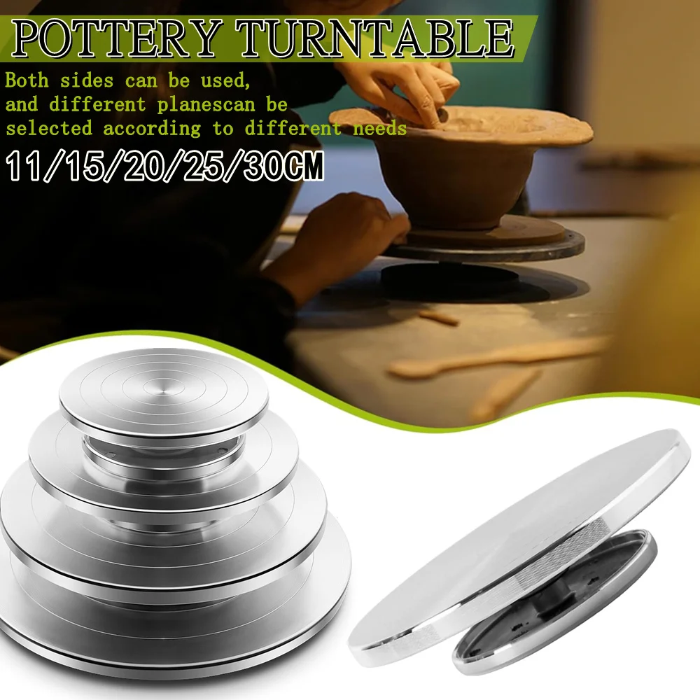 Joyzan Ceramic Rotation Wheel, Clay Double Side Pottery Turntable Small