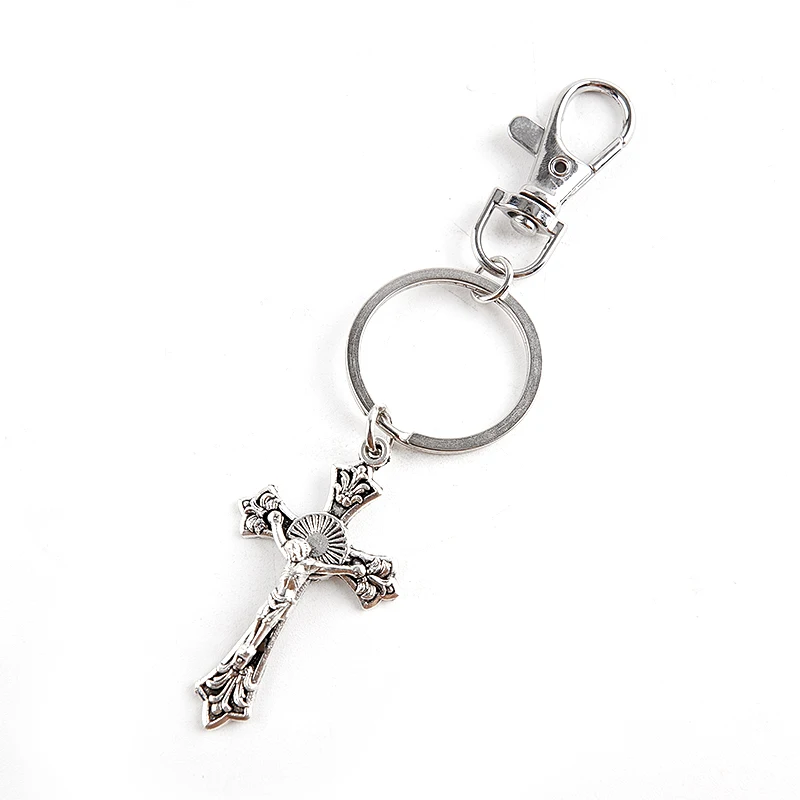 Jesus Cross Keychains Christian Religion Key Chains Fashion Jewelry