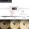 Super Bright USB DC 5V COB LED Strip Light 1m 2m 3m 4m 5m With Hand Scan/ Dimmable Touch Sensor Switch/ Push Switch 320LEDs/m 3