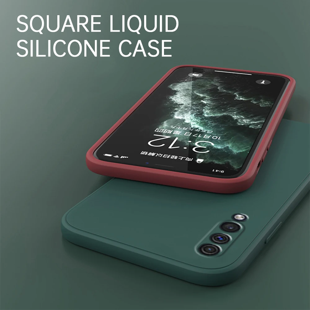 Phone Case Camera Protect Soft Phone Case For Samsung Galaxy A30S A50 A50S A70
