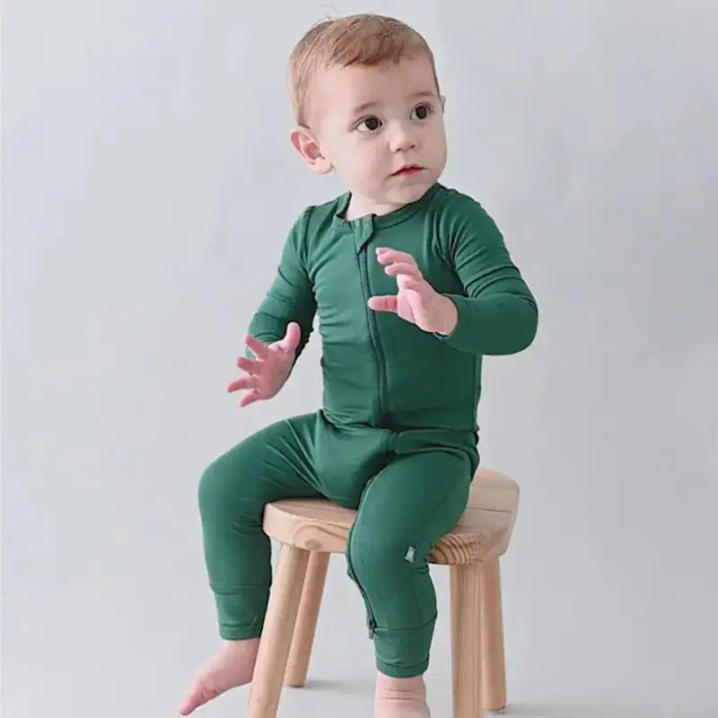 2025 Baby Jumpsuit For Bamboo Clothes Boys Girls Overalls Children Romper Spring Newborn 0 To 12 18 24 Months Costume Body suits 2