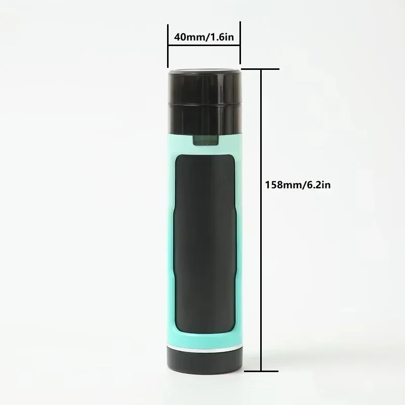 New 3 in 1 Plastic Herb Grass Grinder Kit with Tobacco Storage Tube Roll Paper Filling Machine DIY Pipe Smoking Accessories - Imagen 6