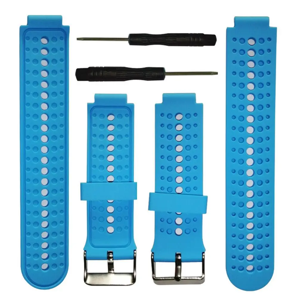 Silicone Solid Color Watch Band Wrist Strap Replacement